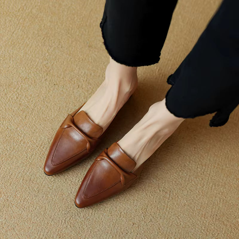 Venezia Genuine Leather Mules