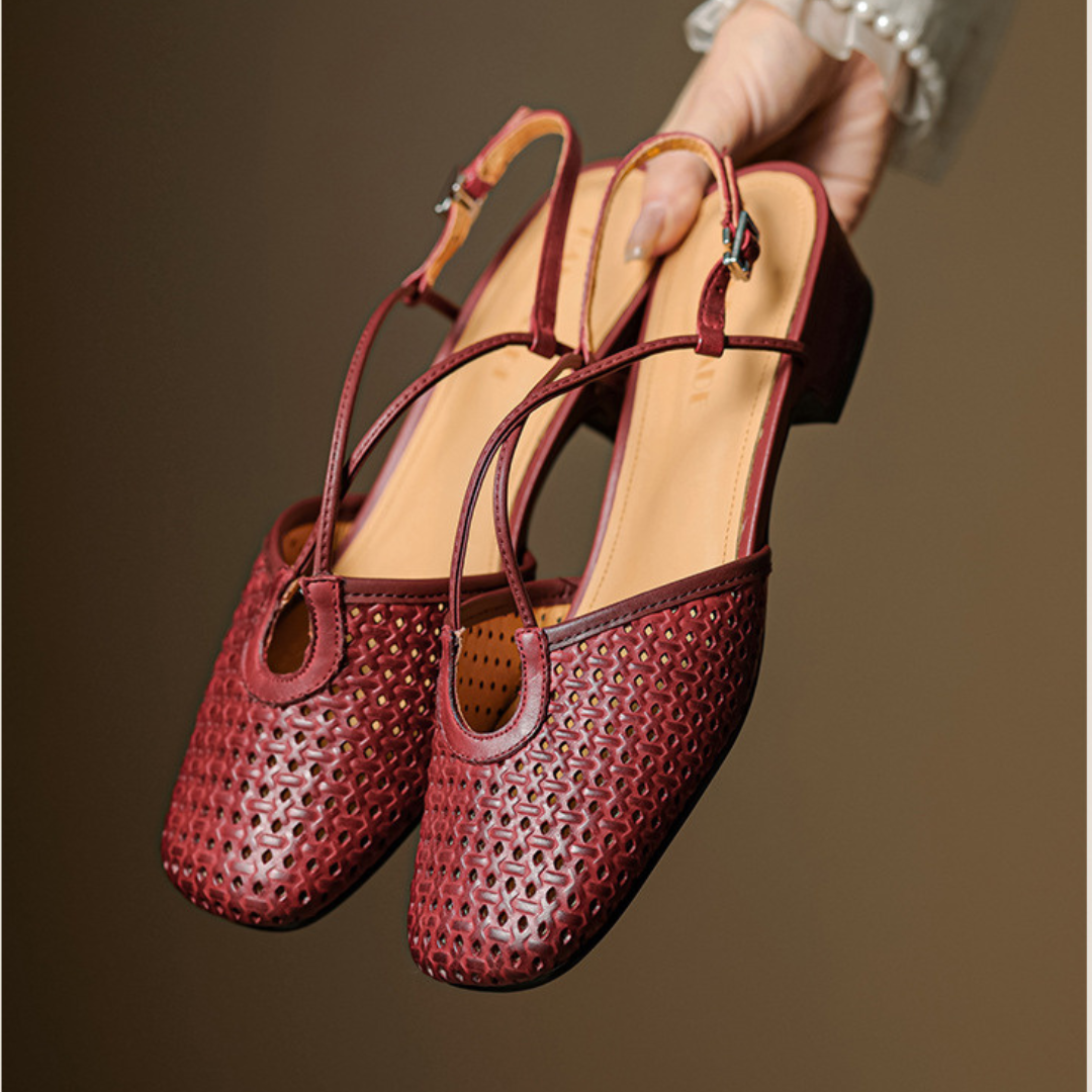 Siena Genuine Leather Slingbacks