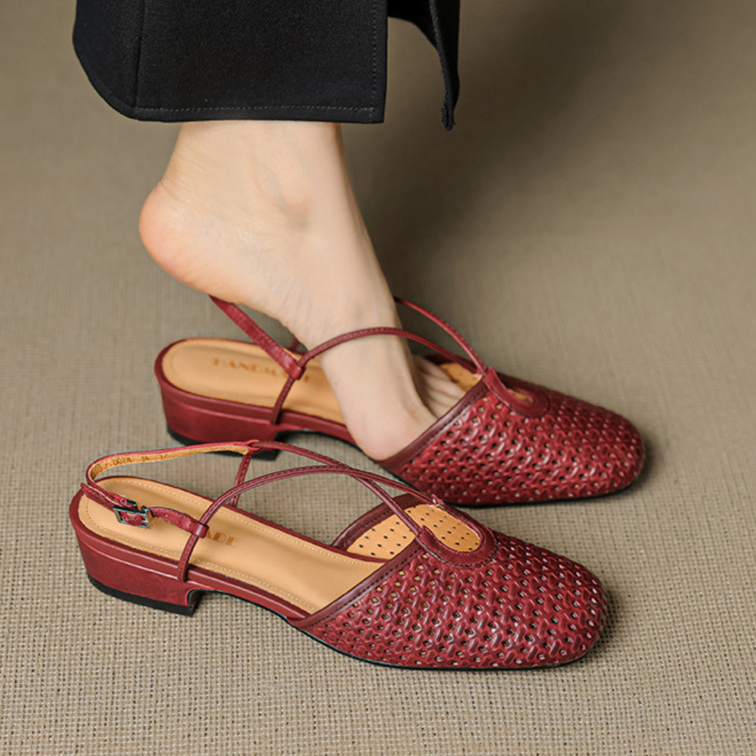 Siena Genuine Leather Slingbacks