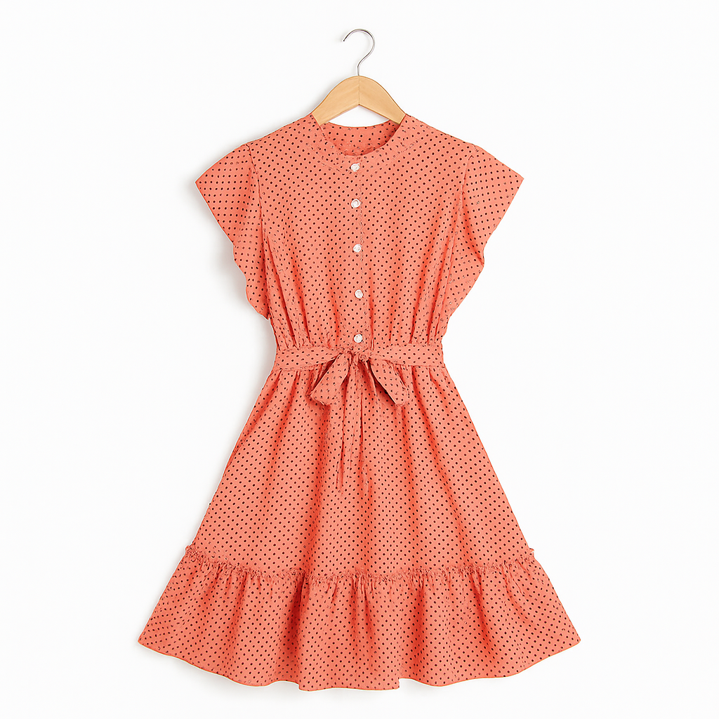 Arabelle Dot Dress