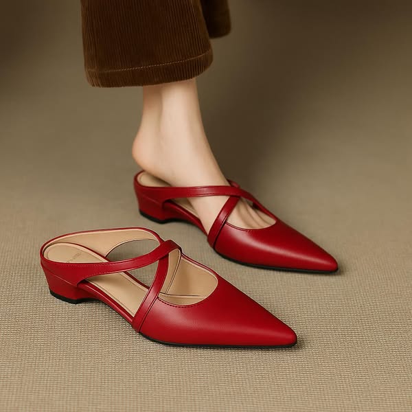 Verona Genuine Leather Flats